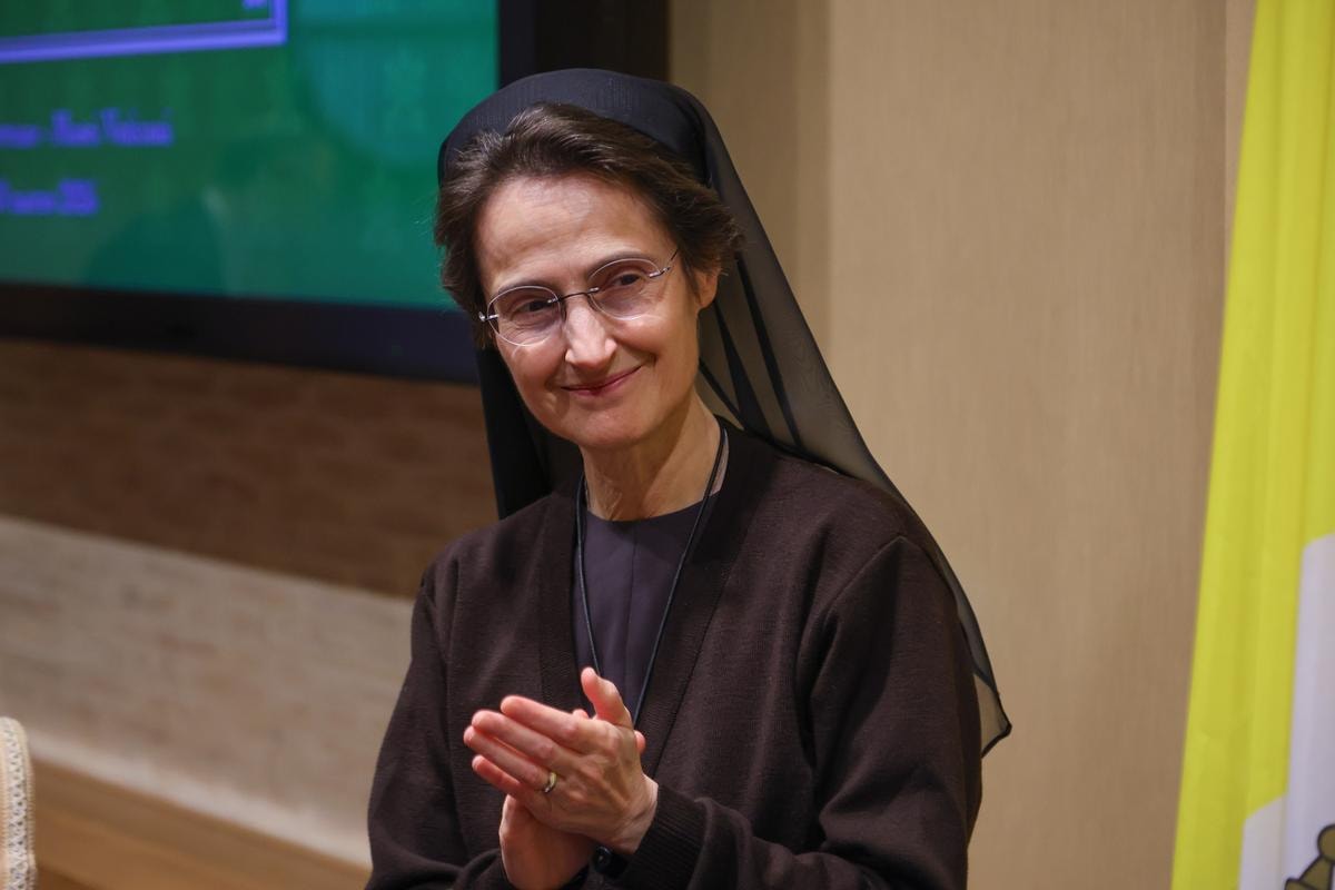 Suor Raffaella Petrini, presidente Governatorato Stato del Vaticano