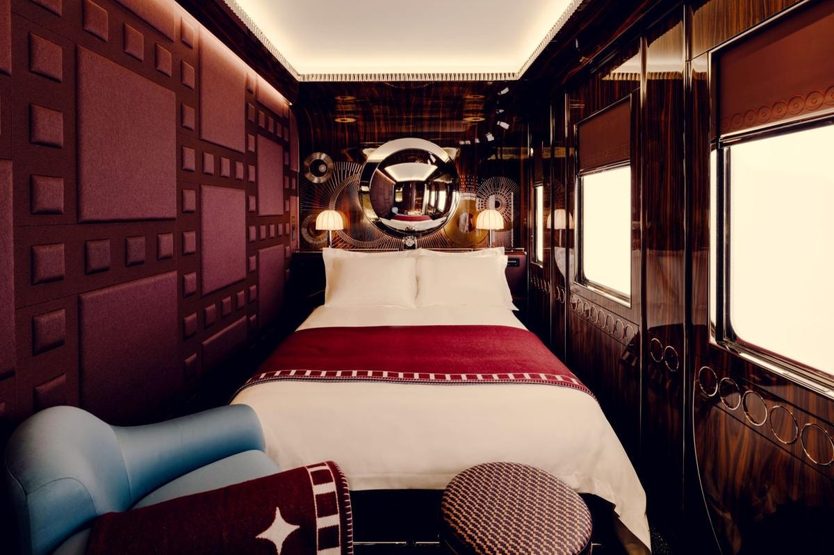 Una delle suite del nuovo Orient Express 1883 (credits @Alixe Lay)