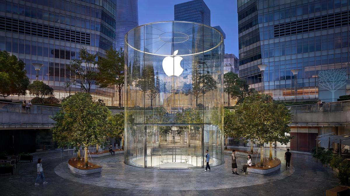 Un negozio Apple a Shangai (ph Apple official website)