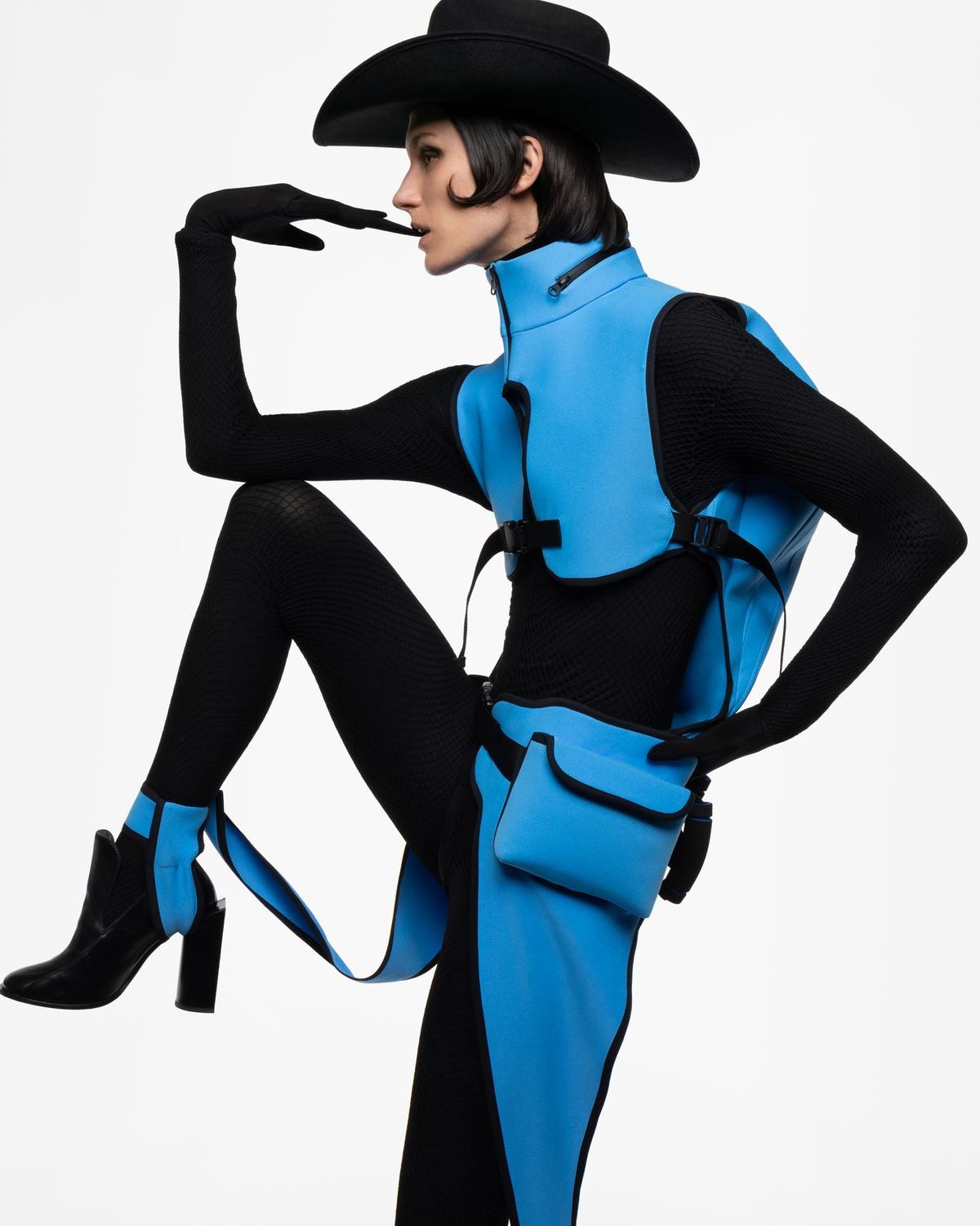Uno scatto della campagna spring-summer 2026 Jean Paul Gaultier (courtesy Jean Paul Gaultier)