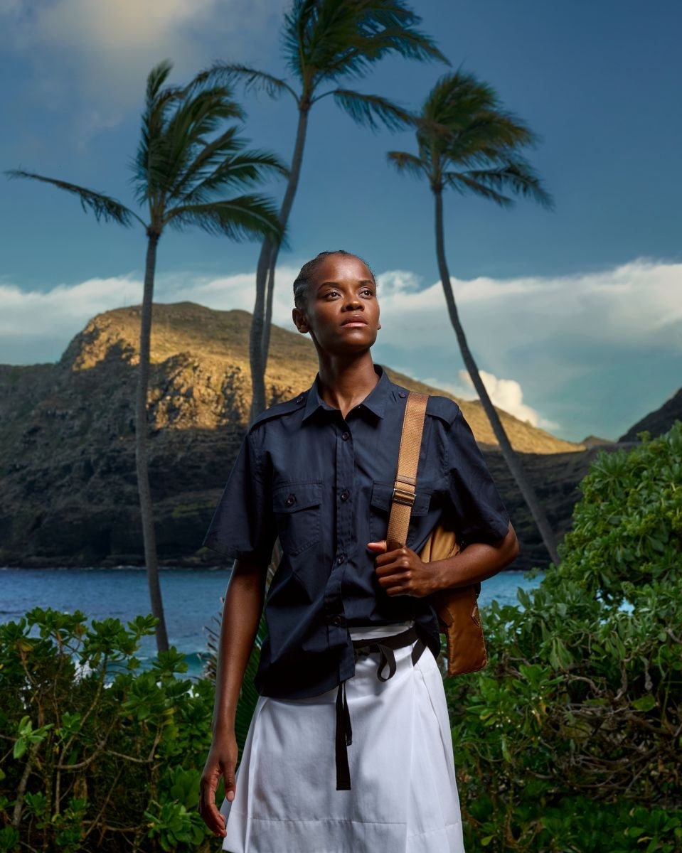 Letitia Wright (courtesy Prada)