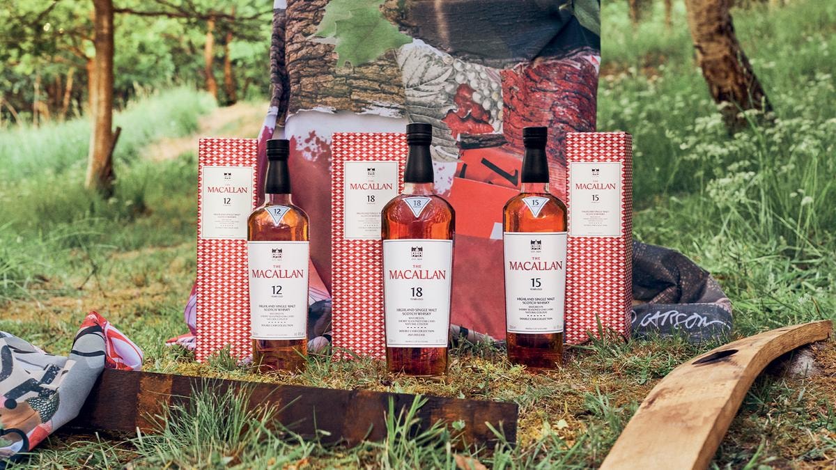 Macallan si regala una veste nuova per i suoi 200 anni e diventa un colore Pantone 