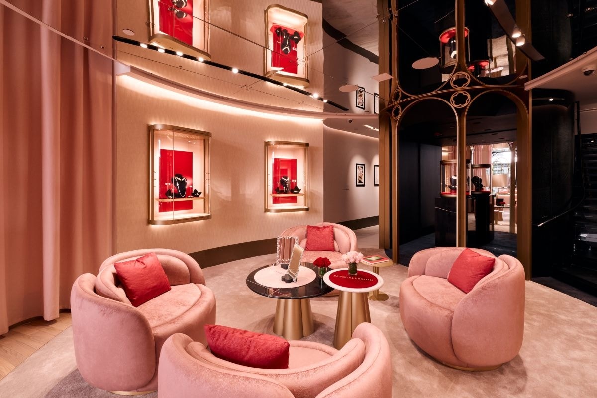L'interno del flagship di Pasquale Bruni a New York (courtesy Pasquale Bruni)