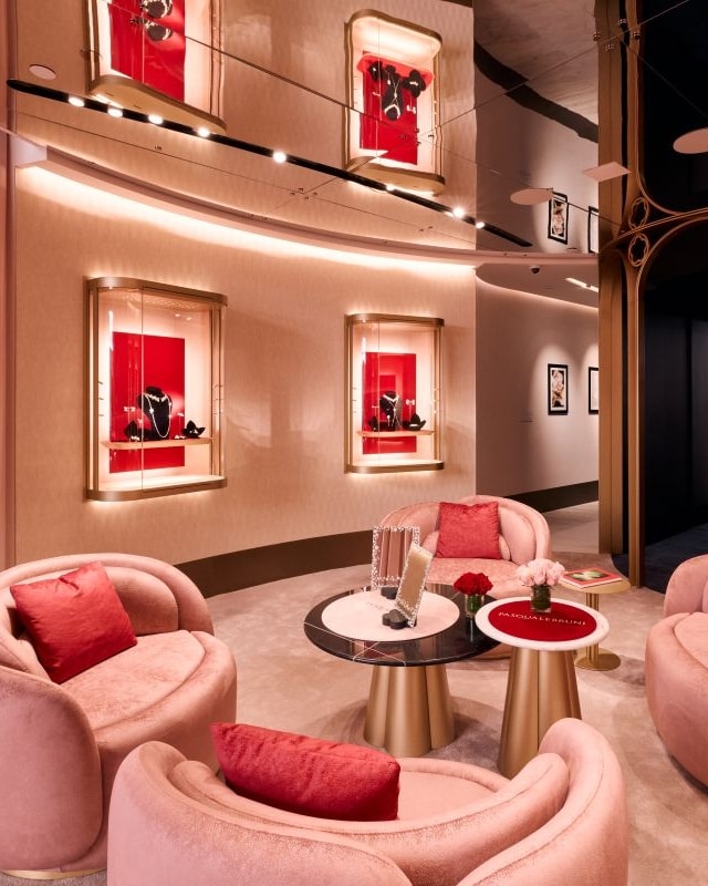 L'interno del flagship di Pasquale Bruni a New York (courtesy Pasquale Bruni)
