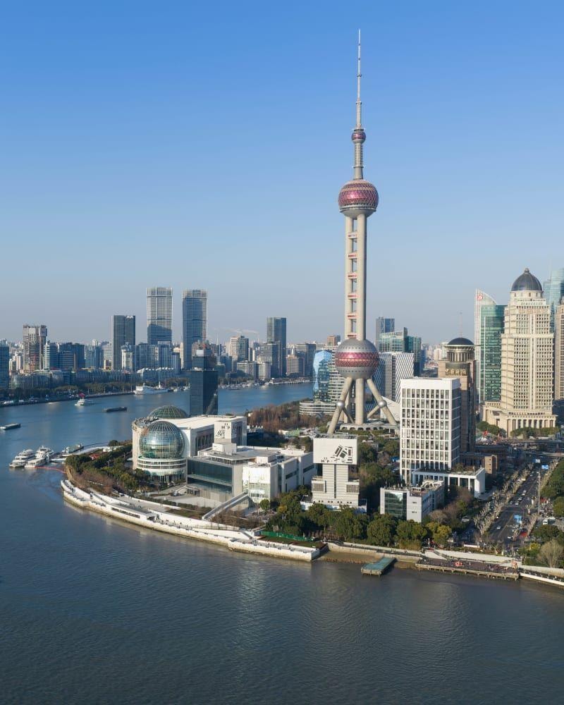 Lo skyline di Shanghai (courtesy Chanel)