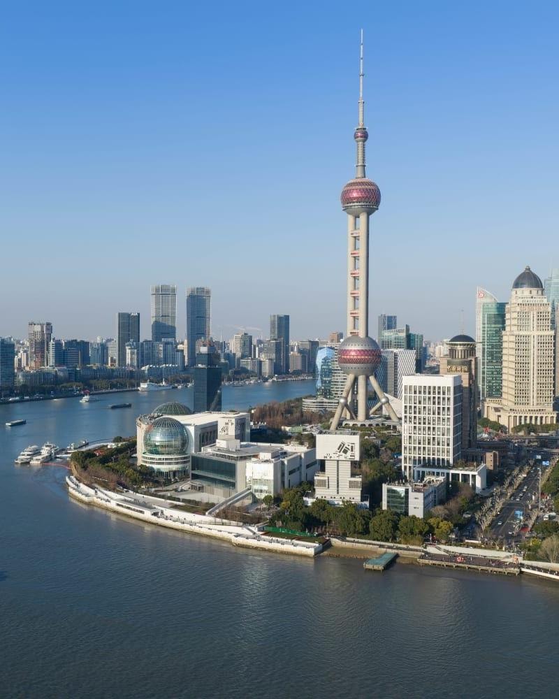 Lo skyline di Shanghai (courtesy Chanel)