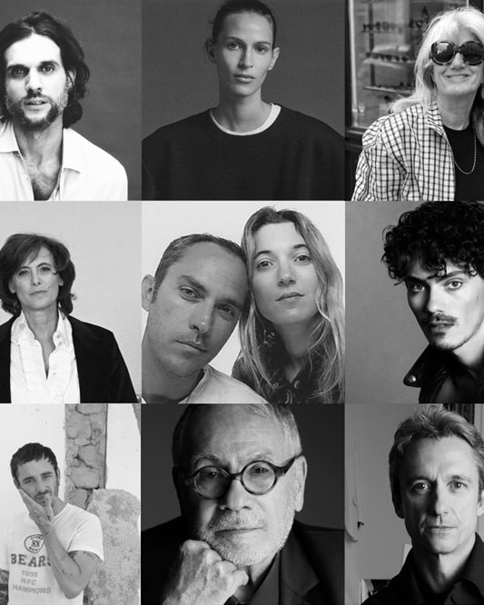 Guest jurors degli Andam fashion awards 2026 (courtesy Andam)