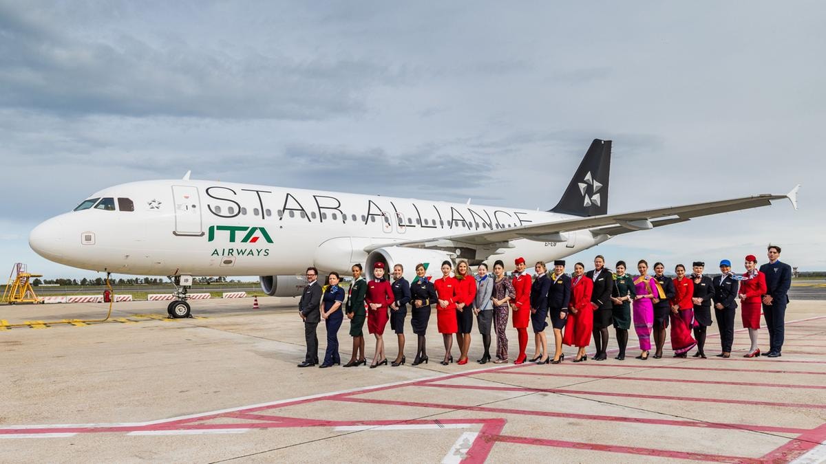 La cerimonia per l'ingresso di Ita in Star Alliance