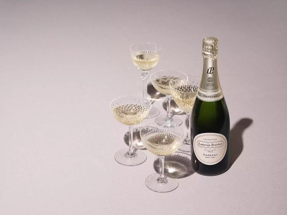 Laurent-Perrier Harmony è lo Champagne Demi-Sec della maison fondata nel 1812.