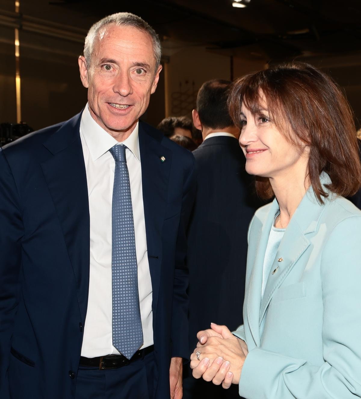 SILVIA MARIA ROVERE PRESIDENTE POSTE ITALIANE 
MATTEO DEL FANTE AD POSTE ITALIANE
