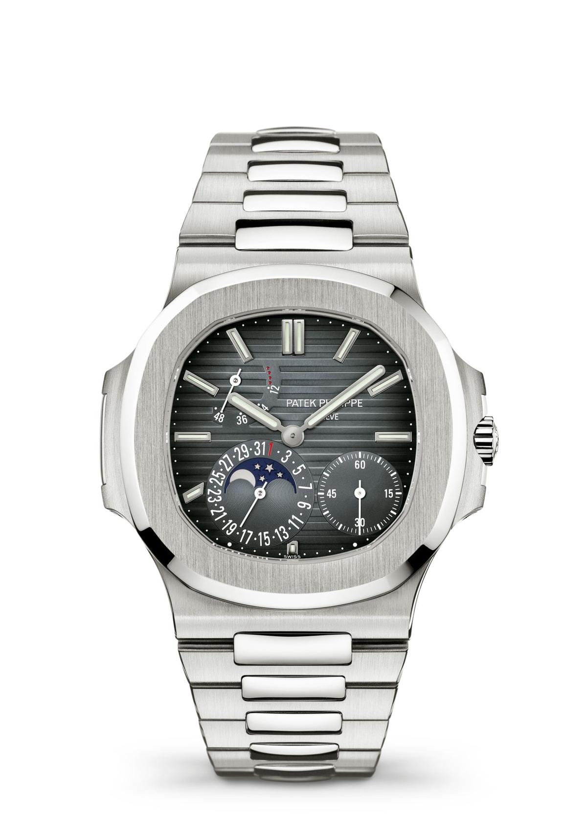 Patek Philippe Nautilus 5712/1A-001 che, con oltre 43 milioni si guadagna il terzo gradino. Gli altri due Patek in classifica sono al nono e decimo posto e, insieme al Nautilus terzo, valgono un totale di quasi 107 milioni contro i 277 milioni 780mila euro dei sette Rolex.