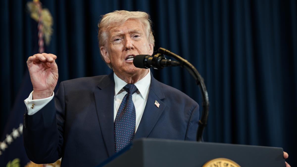 Il presidente degli Stati Uniti Donald Trump
