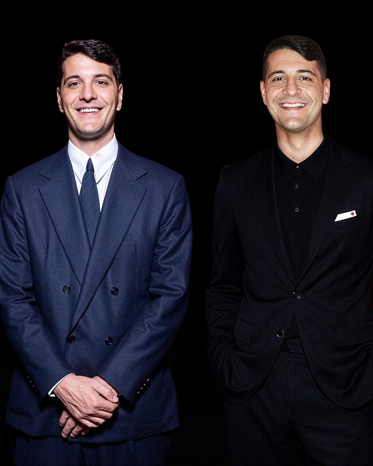 Da sinistra Mariano e Walter De Matteis (courtesy Kiton)