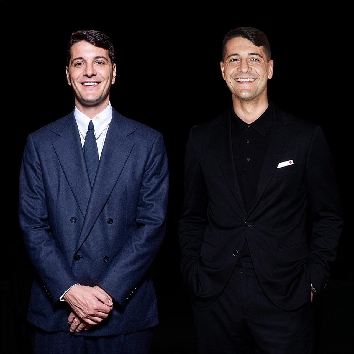Da sinistra Mariano e Walter De Matteis (courtesy Kiton)