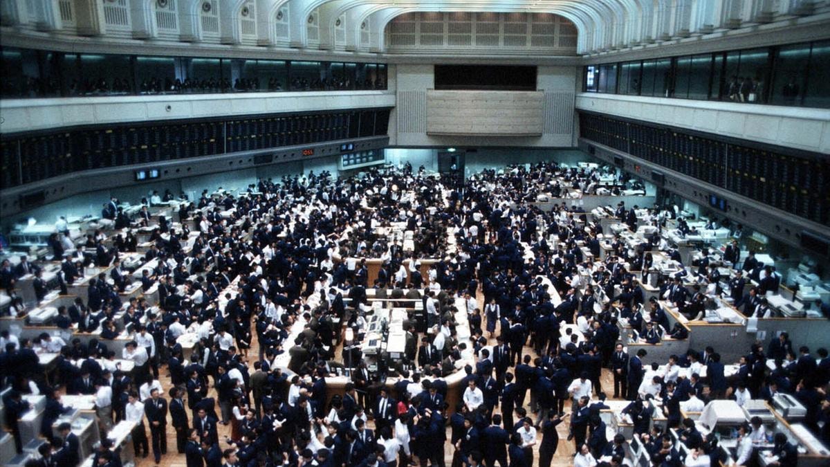 La borsa di Tokyo