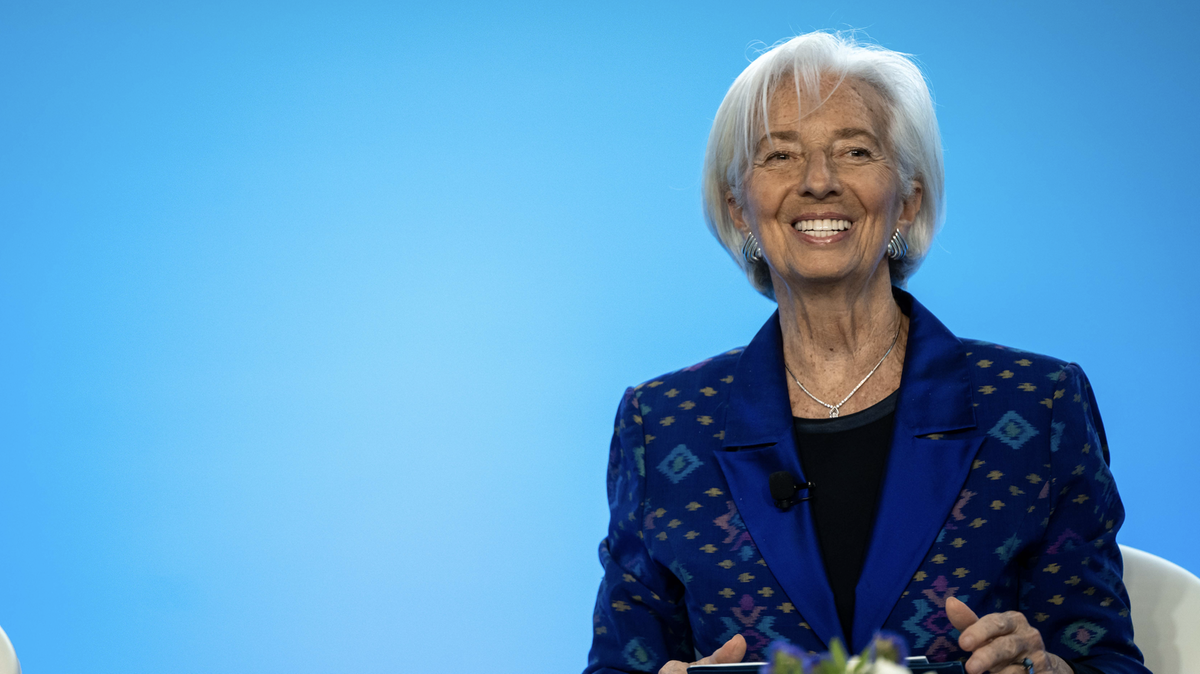 La presidente della Bce Christine Lagarde