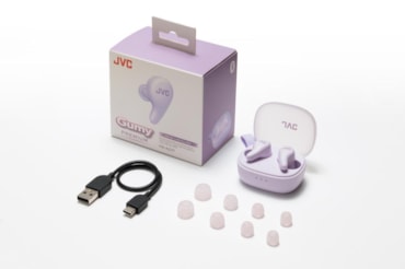 Jvc, cancellazione elettronica del rumore nella serie Gumy con gli auricolari HA-A23T