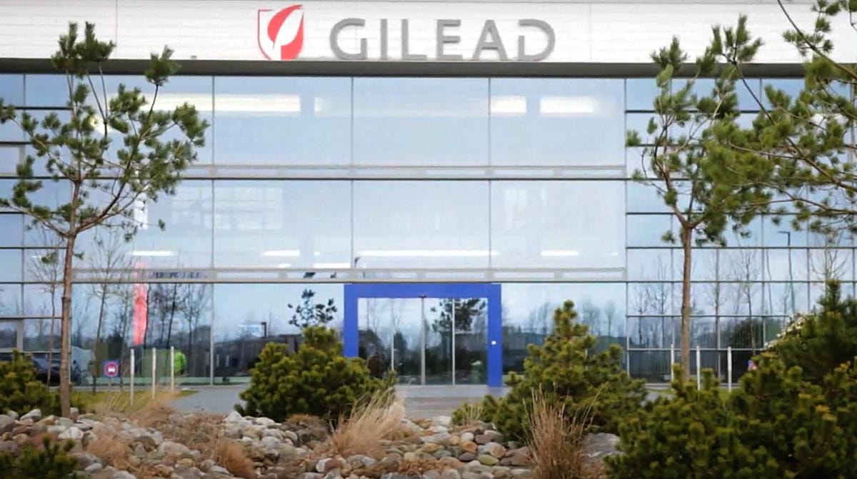 La sede di Gilead Sciences