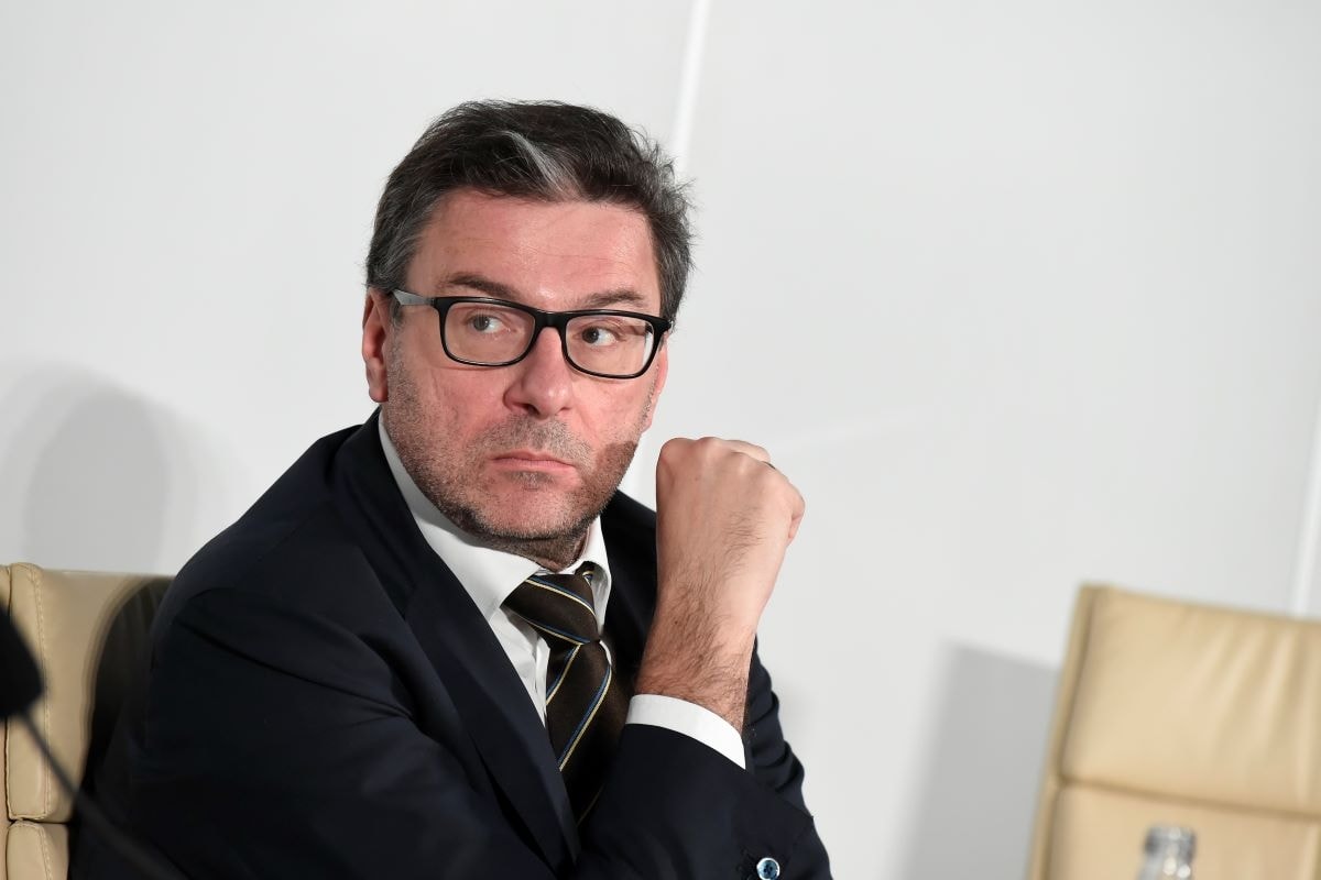 Giancarlo Giorgetti, ministro dell'Economia