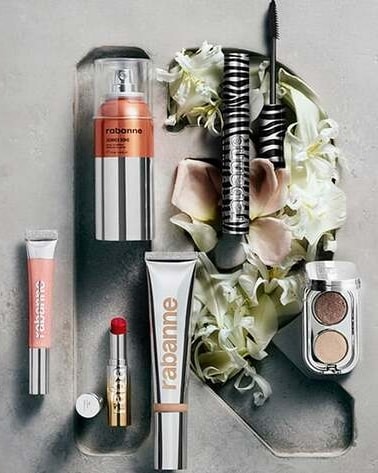 Alcuni prodotti beauty di Rabanne (ph official website)
