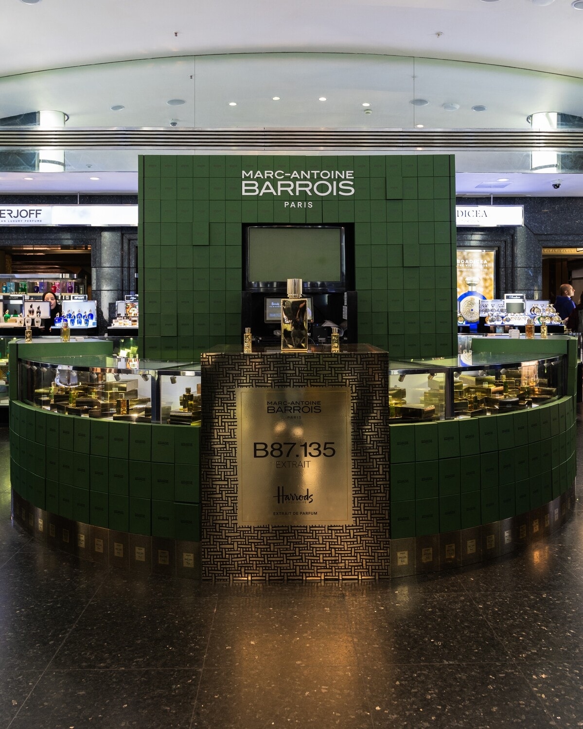 Il corner di Marc-Antoine Barrois da Harrods (courtesy Marc-Antoine Barrois)