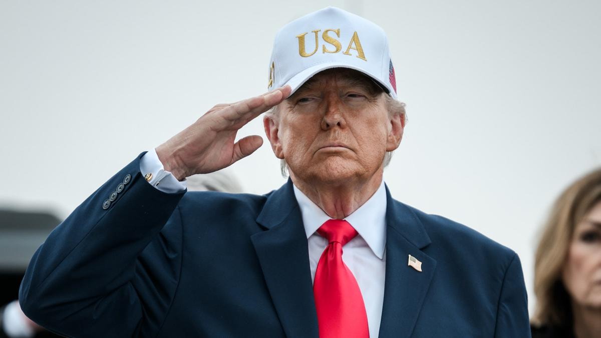 Il presidente degli Usa Donald Trump