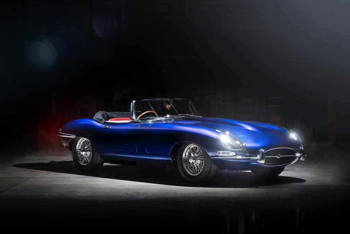 La versione  di Jaguar E-Type  del 1965 fatta rinascere  su richiesta di un cliente con aggiornamenti  per uso quotidiano