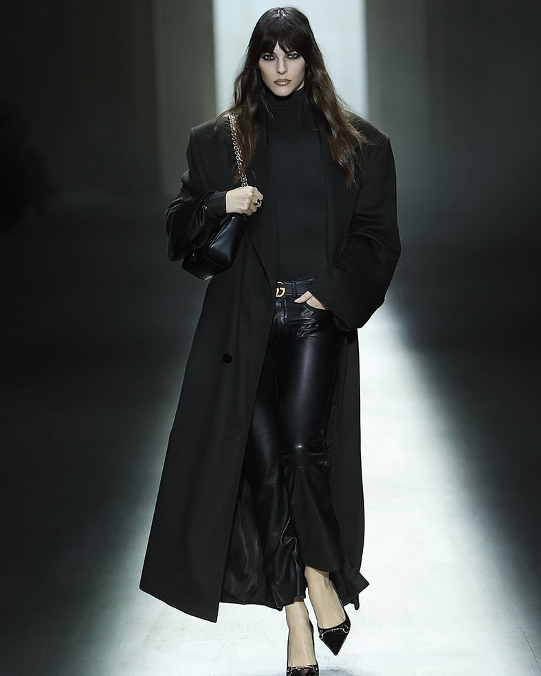 Un look Gucci fall-winter 2026/27 (courtesy Gucci)