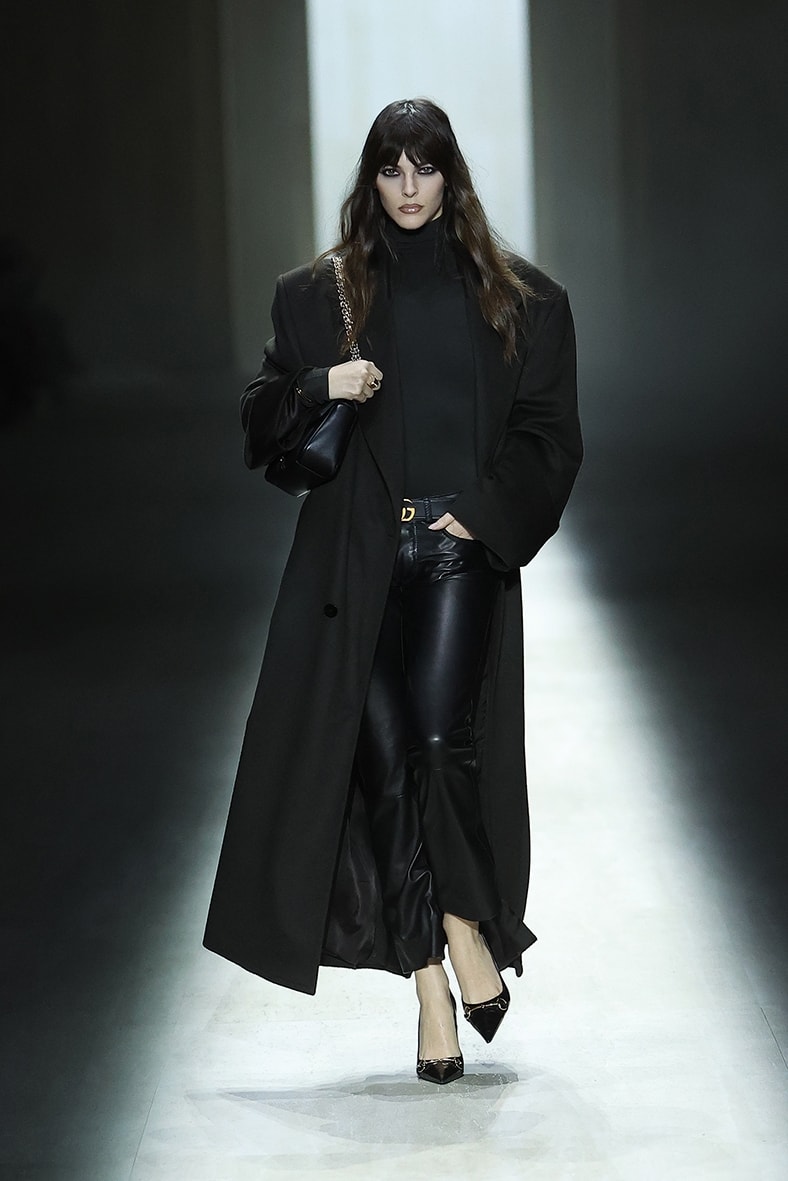 Un look Gucci fall-winter 2026/27 (courtesy Gucci)
