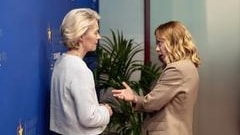 Ursula von der Leyen e Giorgia Meloni