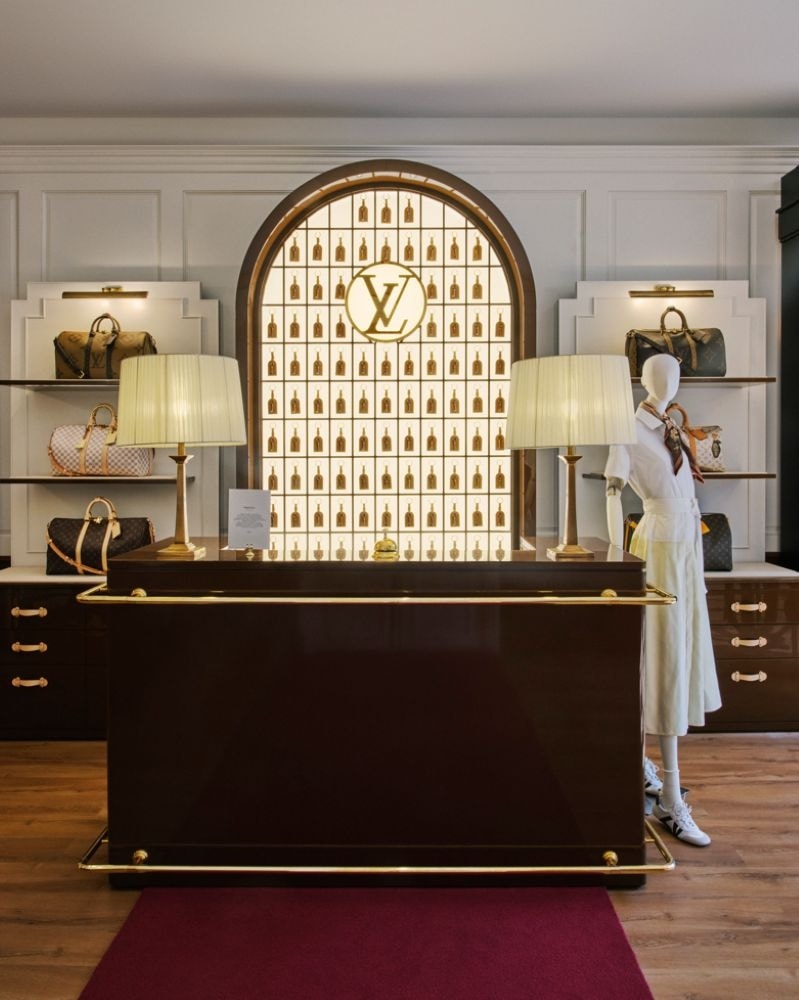 Una foto dell'hotel di Louis Vuitton a Londra (courtesy Louis Vuitton)