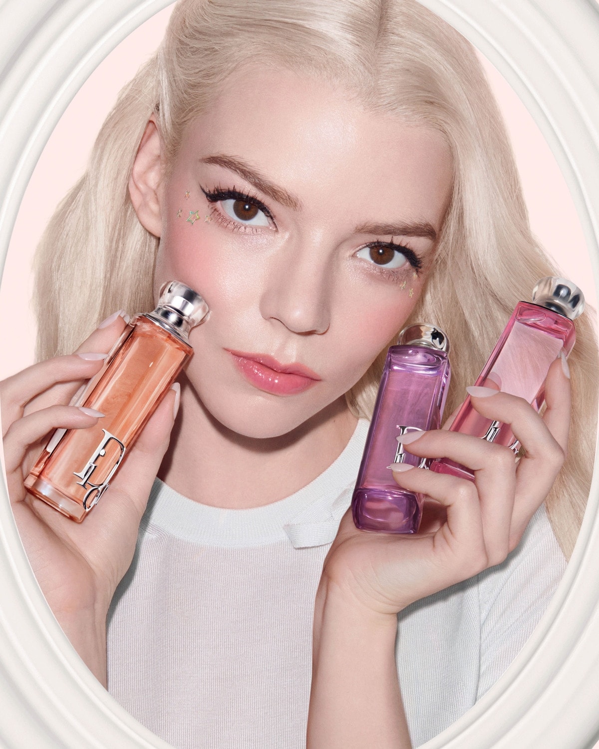 La campagna dell'eau de parfum Dior addict (courtesy Parfums Christian Dior)