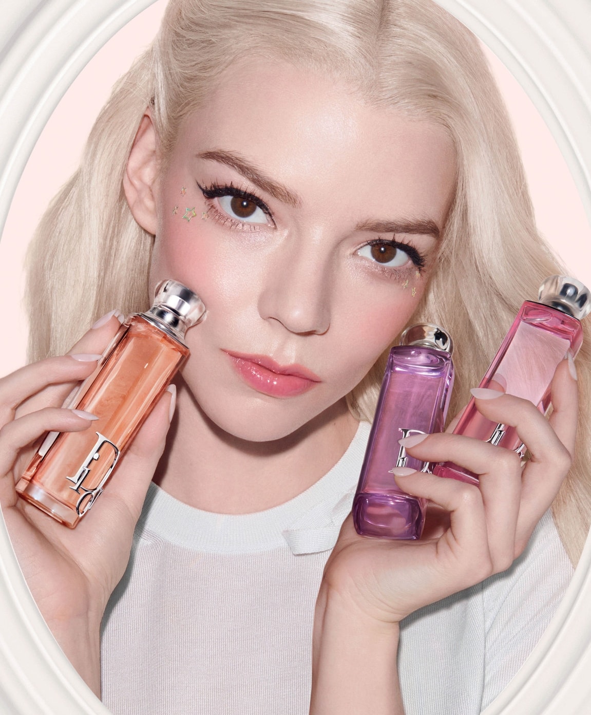 La campagna dell'eau de parfum Dior addict (courtesy Parfums Christian Dior)