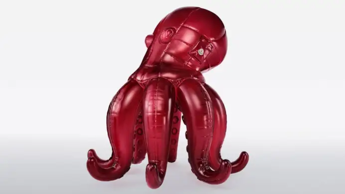 Il polpo gonfiabile della campagna Have a puffy summer di Moncler (courtesy Moncler)