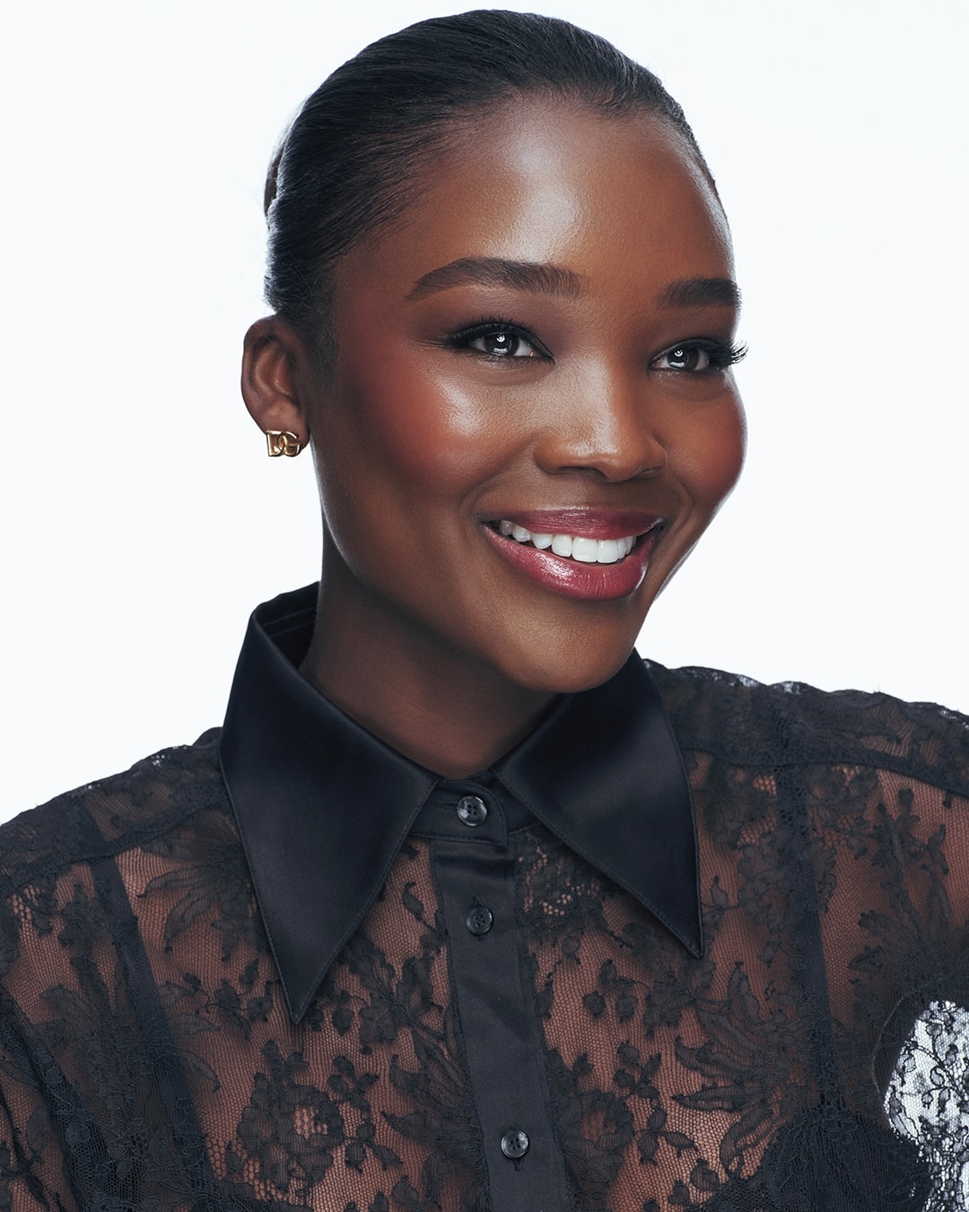 Un ritratto di Melinda Melrose (Dolce&Gabbana beauty)