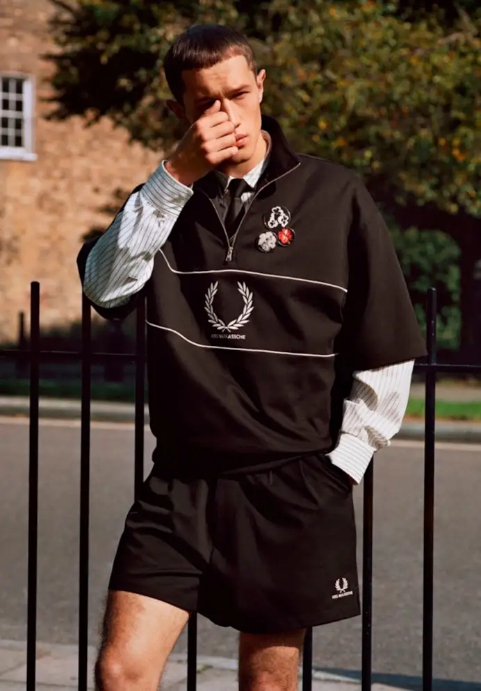 La co-lab Fred Perry x Kris van Assche (courtesy Fred Perry)