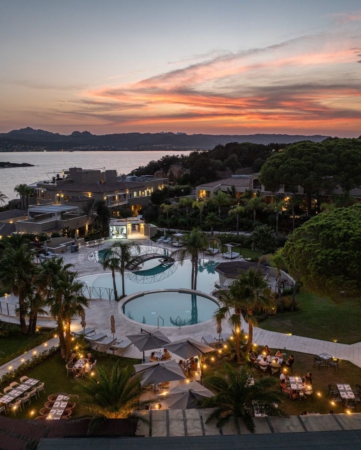 Uno scatto del 7Pines resort Sardinia (courtesy Antonio Marras)