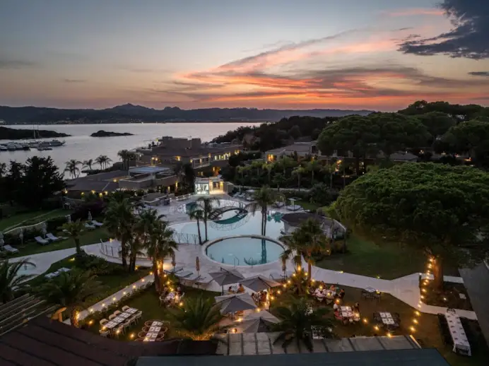 Uno scatto del 7Pines resort Sardinia (courtesy Antonio Marras)