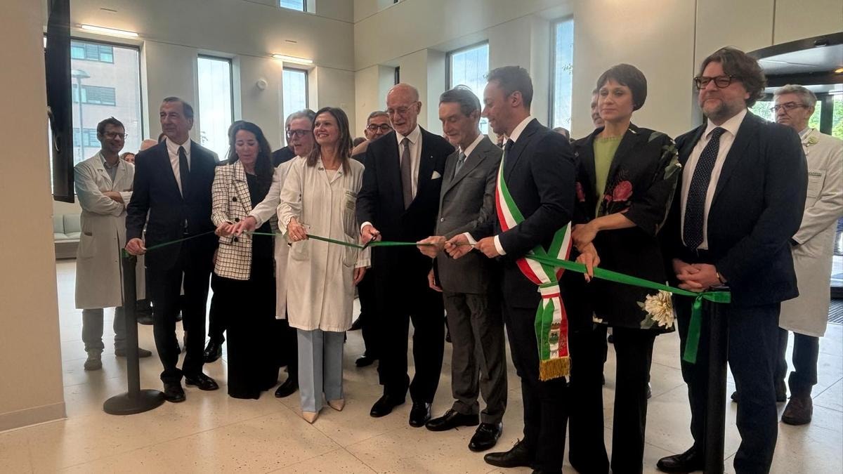 L'inaugurazione del Proton Building di Humanitas a Rozzano (Milano)