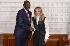 William Ruto e Giorgia Meloni