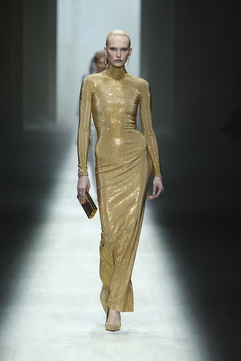 Un look Gucci fall-winter 2026/27 (courtesy Gucci)