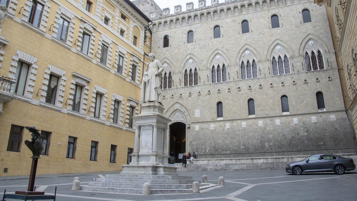 La sede di Mps a Siena