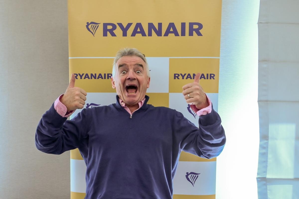 Michael O'Leary, ceo di Ryanair