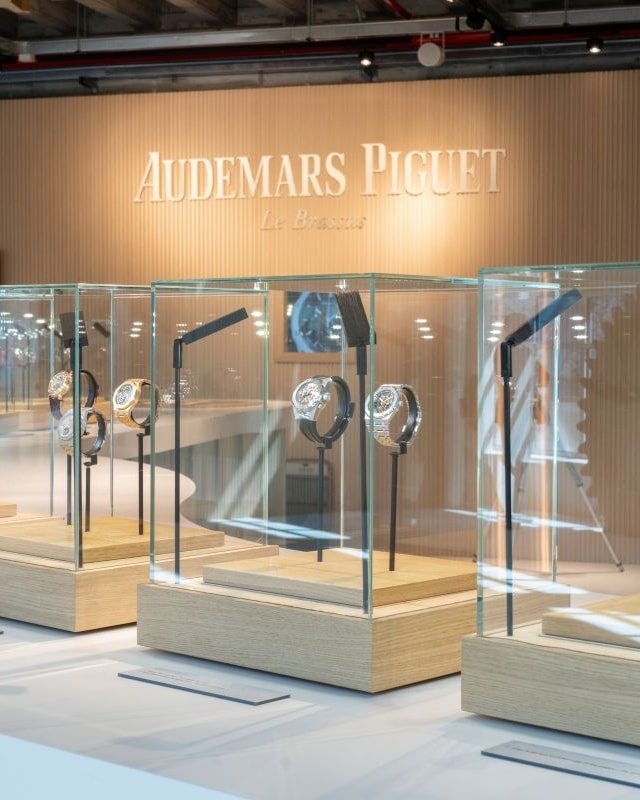 La mostra «Crafting time: when design shapes movement» di Audemars Piguet (courtesy Audemars Piguet)