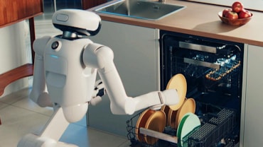 Il robot CLOiD presentato da LG al CES 2026