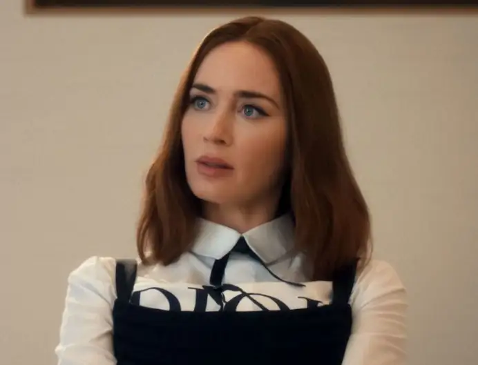 Emily Blunt in una scena del film (courtesy The walt disney company Italia)