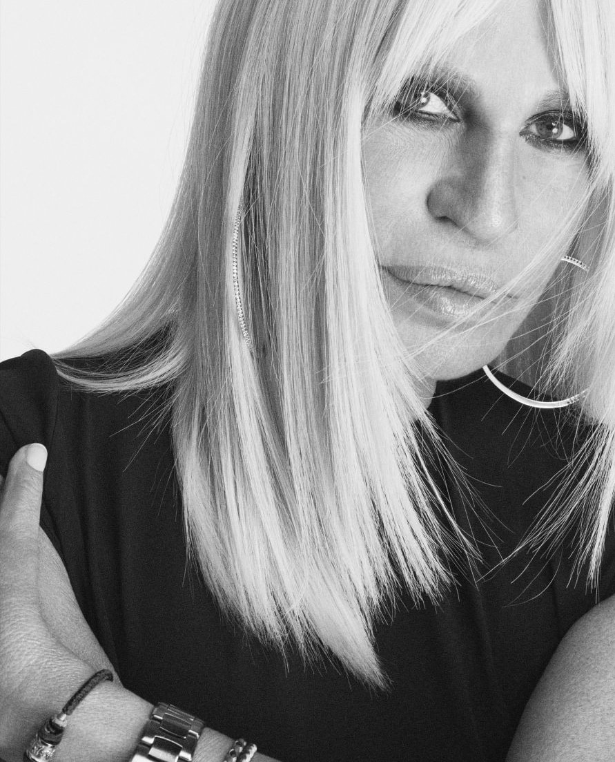 Donatella Versace (ph Mert and Marcus, courtesy Versace)