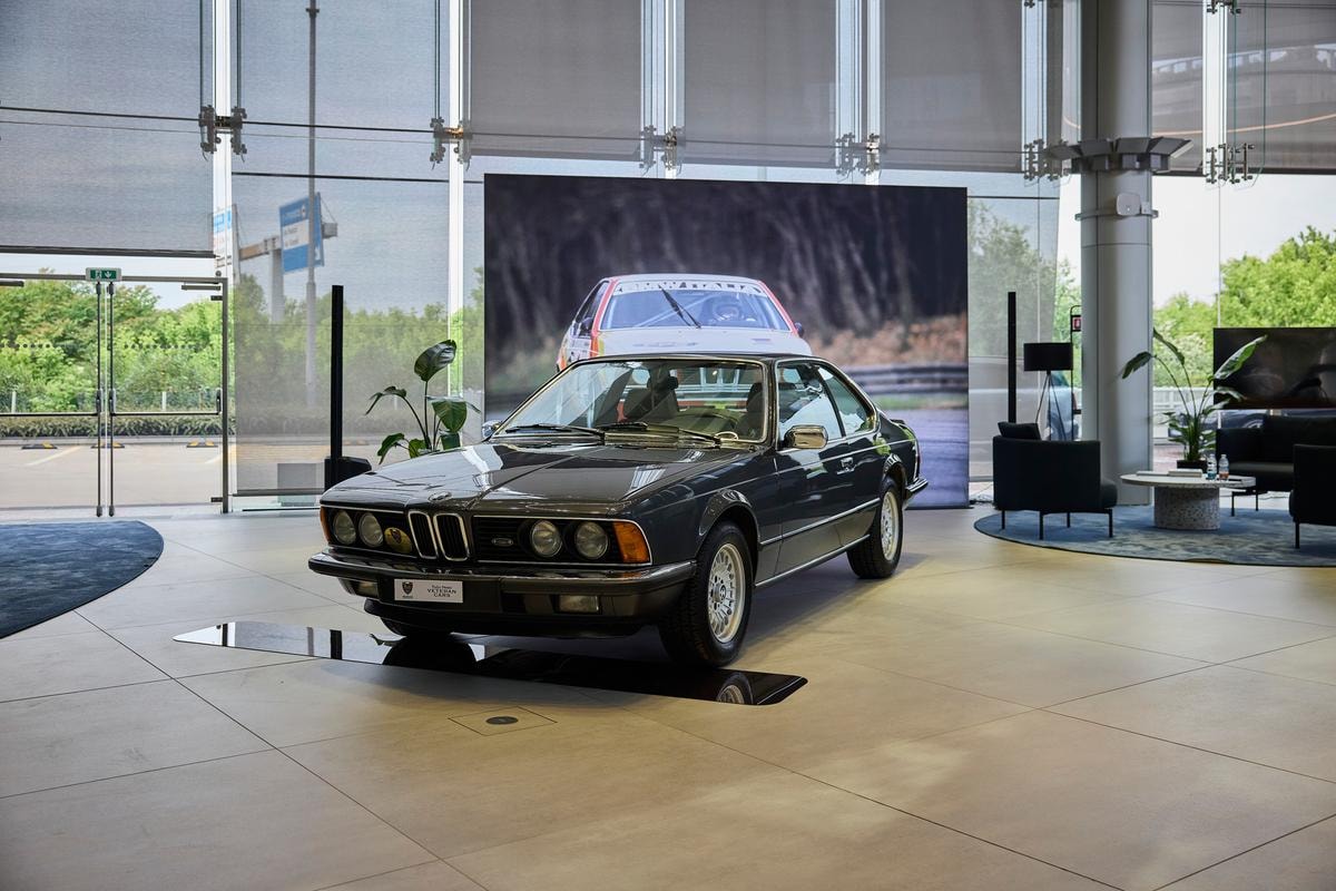 BMW Serie 6 prima generazione (E24), prodotta tra fine anni ’70 e fine anni ’80.
