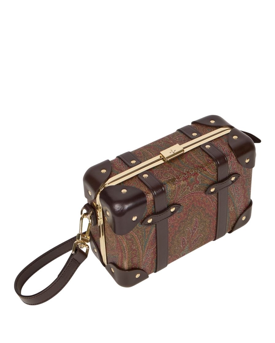 La nuova collezione di valigie Etro x Globe-trotter (courtesy Etro)