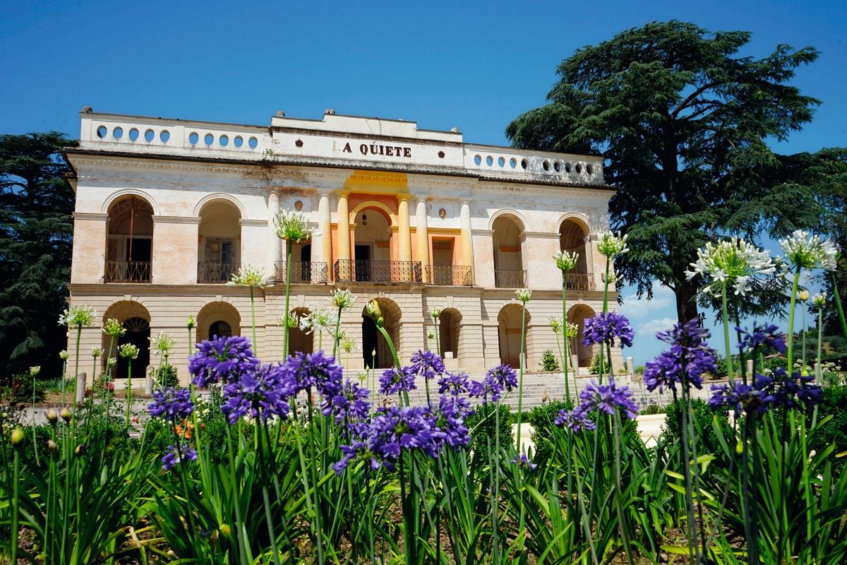 Villa La Quiete sopra Firenze, residenza estiva dell'ultima dei Medici.